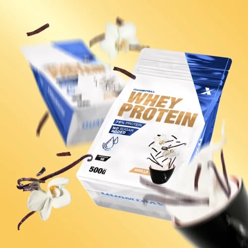 Whey Protein 500g Quamtrax - Baunilha