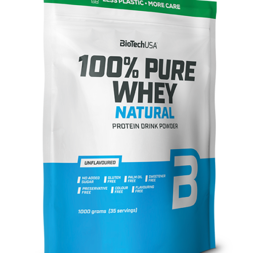 100% Pure Whey 1000g Biotech - Sem Sabor