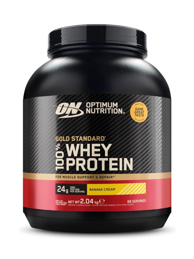 100% Whey Gold Standard 2040g Optimum Nutrition - Banana Cream