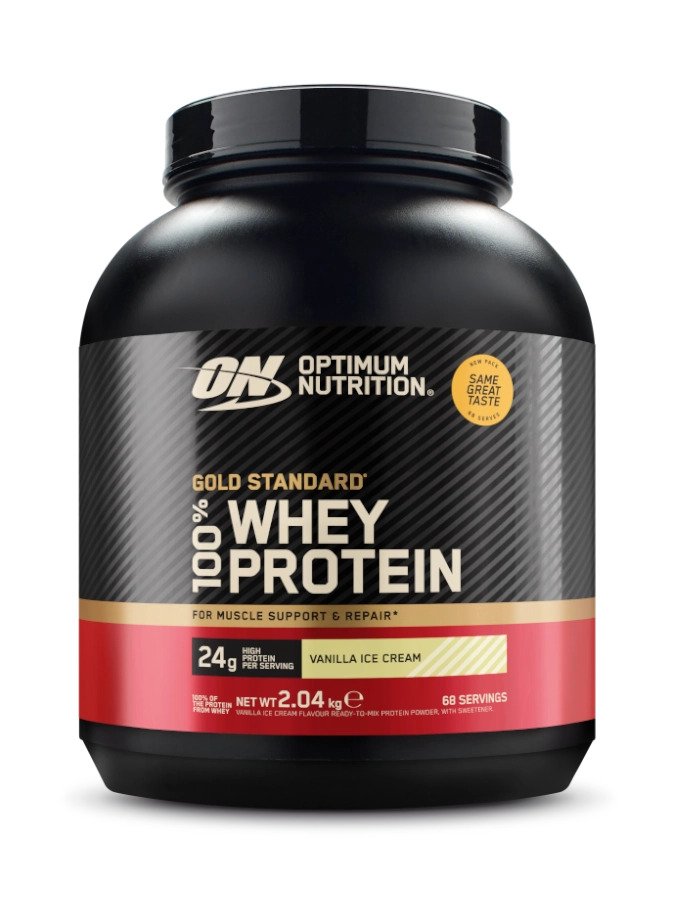100% Whey Gold Standard 2040g Optimum Nutrition - Vanilla Ice Cream