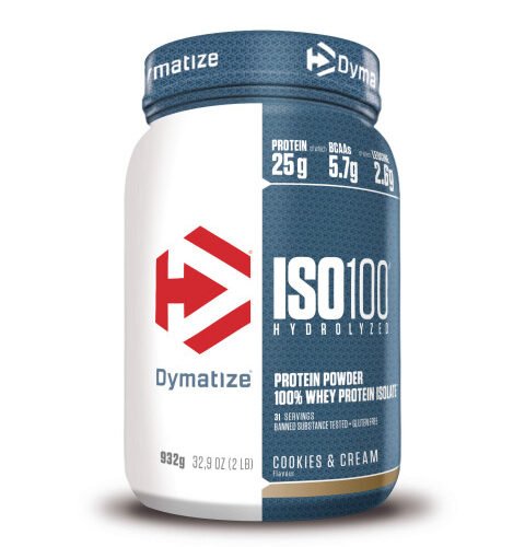 ISO100 Hydrolyzed 932g Dymatize - Cookies-Cream