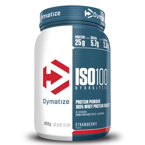 ISO100 Hydrolyzed 932g Dymatize - Morango