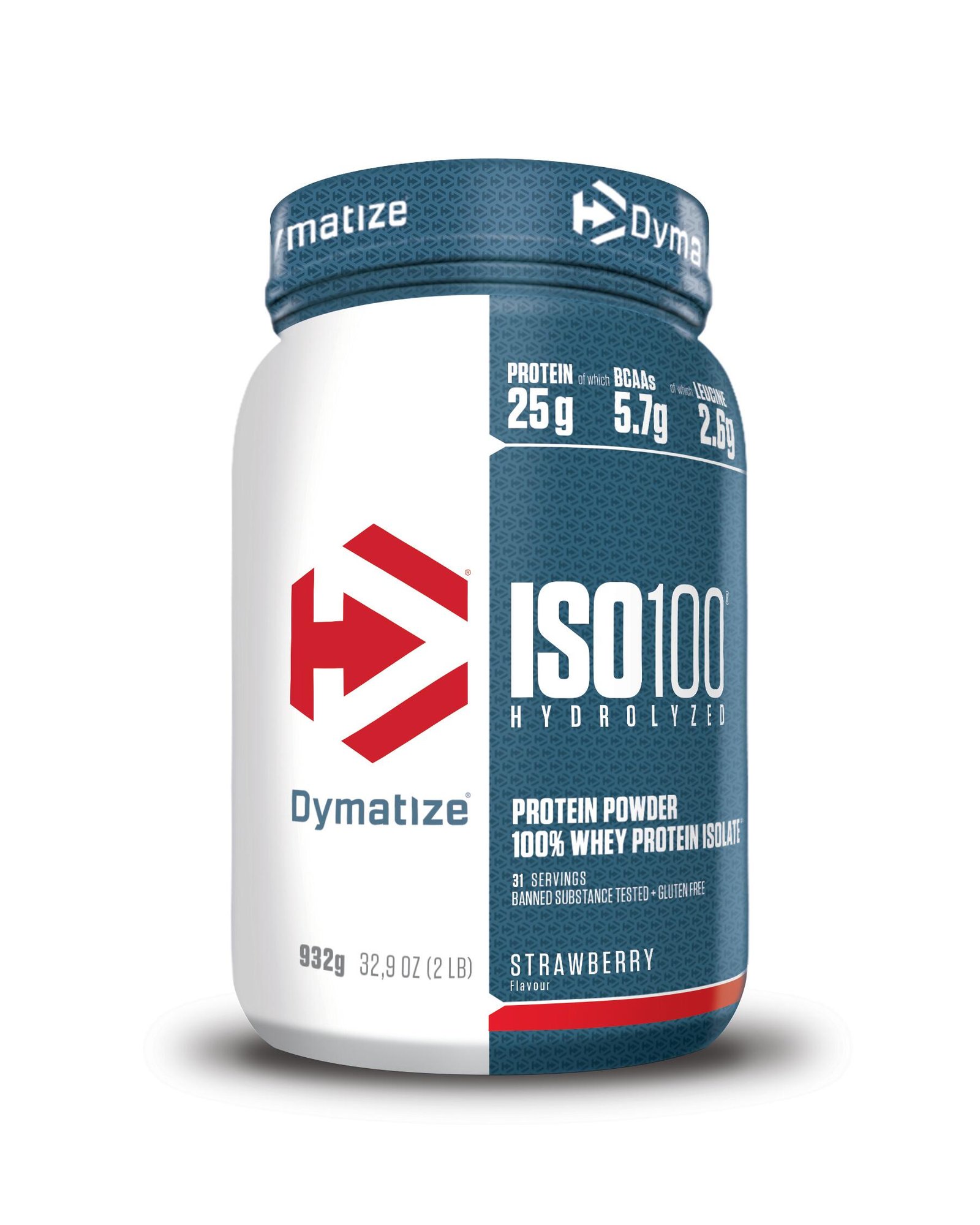 ISO100 Hydrolyzed 932g Dymatize - Morango