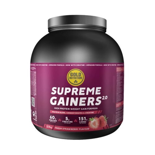 Supreme Gainers 2.0 2,9 Kg Gold Nutrition - Morango