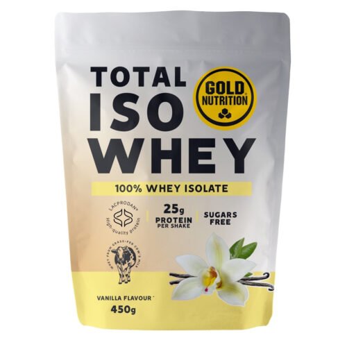 Total Iso Whey 450g Gold Nutrition - Baunilha