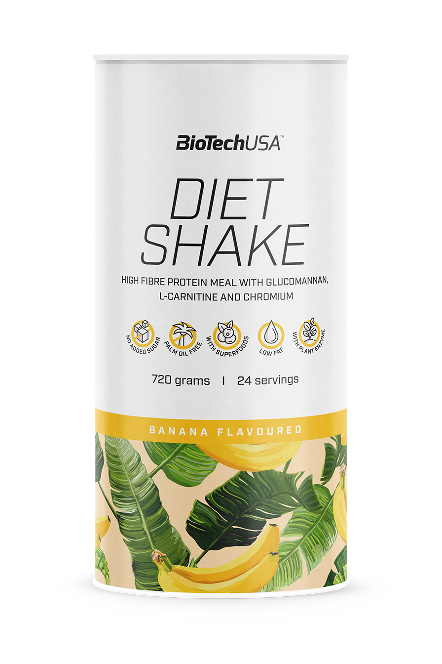 Diet Shake 720g Biotech - Banana