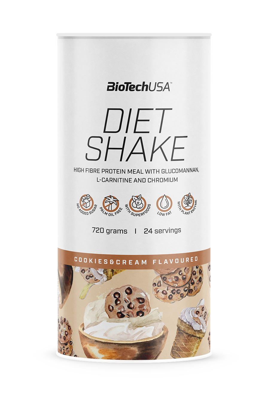 Diet Shake 720g Biotech - Cookies-Cream