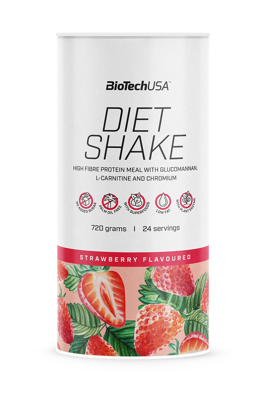 Diet Shake 720g Biotech - Morango