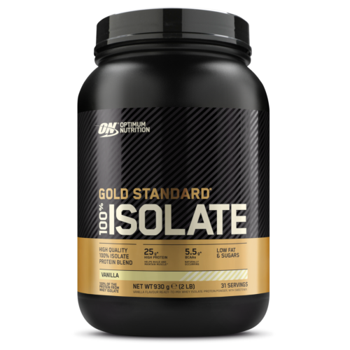Gold Standart 100% Isolate 930g Optimum Nutrition - Baunilha