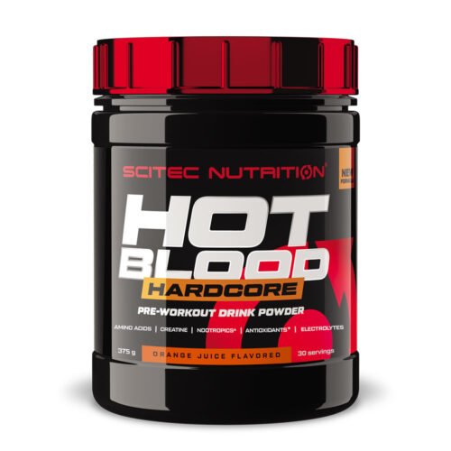 Hot Blood Hardcore 375g Scitec Nutrition - Orange Juice