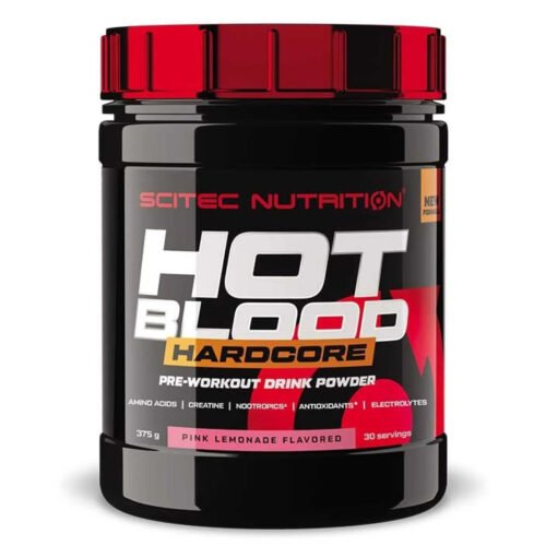 Hot Blood Hardcore 375g Scitec Nutrition - Pink Lemonade