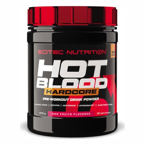 Hot Blood Hardcore 375g Scitec Nutrition - Red Fruits