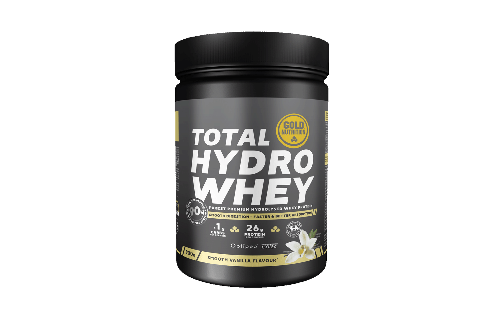 Total Hydro Whey 900g Gold Nutrition - Baunilha
